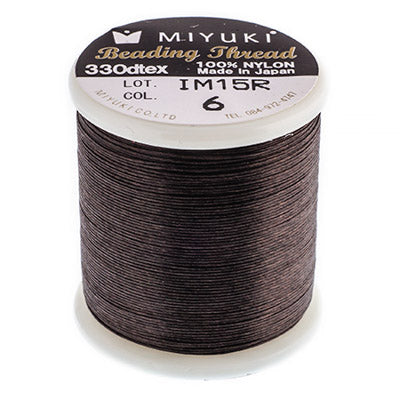 50 m - Nylon beading thread - Size B ·Miyuki