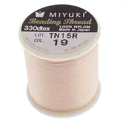 50 m - Nylon beading thread - Size B ·Miyuki