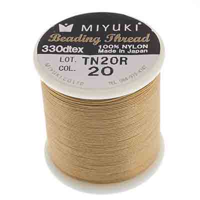50 m - Nylon beading thread - Size B ·Miyuki
