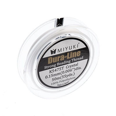 0.15 mm - Polyethylene Miyuki Beading Thread - Dura-Line