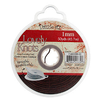 1 mm - Chinese knotted nylon cord - Various colors · 50 vg