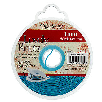 1 mm - Chinese knotted nylon cord - Various colors · 50 vg