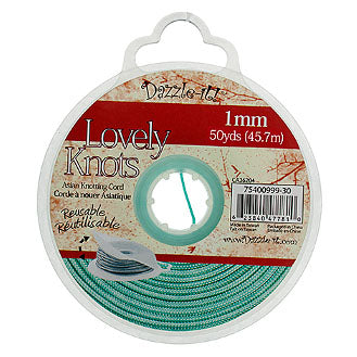 1 mm - Chinese knotted nylon cord - Various colors · 50 vg
