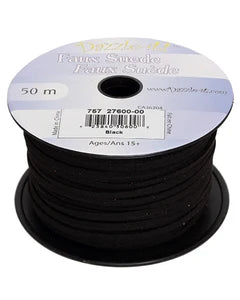 2.7mm - Faux Suede Lacing - 50m