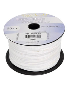 2.7mm - Faux Suede Lacing - 50m