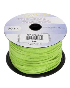 2.7mm - Faux Suede Lacing - 50m