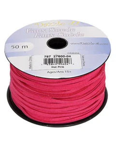 2.7mm - Faux Suede Lacing - 50m