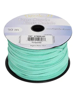 2.7mm - Faux Suede Lacing - 50m