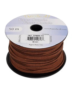 2.7mm - Faux Suede Lacing - 50m
