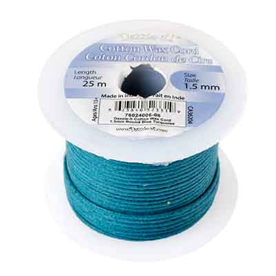 1,5mm - Cotton Wax Cord · 25m