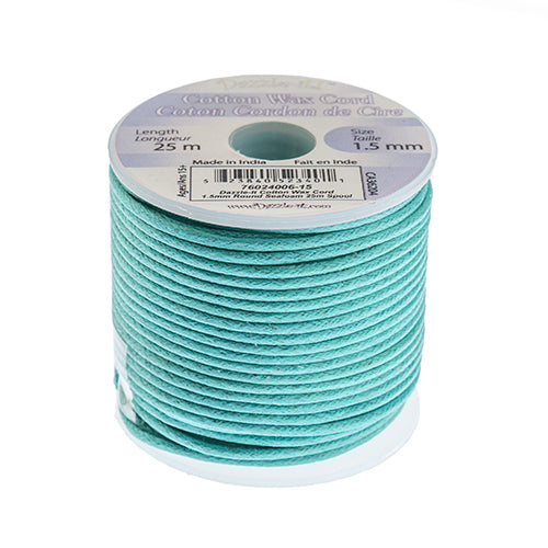 1,5mm - Cotton Wax Cord · 25m