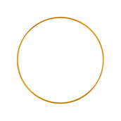 Metal Ring for Dream catcher - Brass