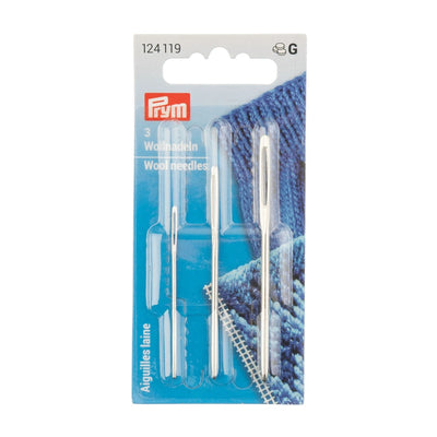 Aiguilles à laine - Acier inoxydable - N° 1, 3, 5