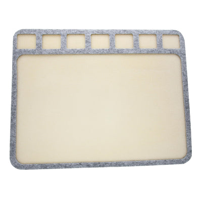 Beading Mat with 8 Compartments - 14x11 in