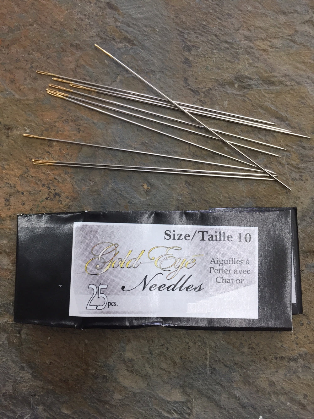 No. 10 - 25 pcs - Beading needles · long or short