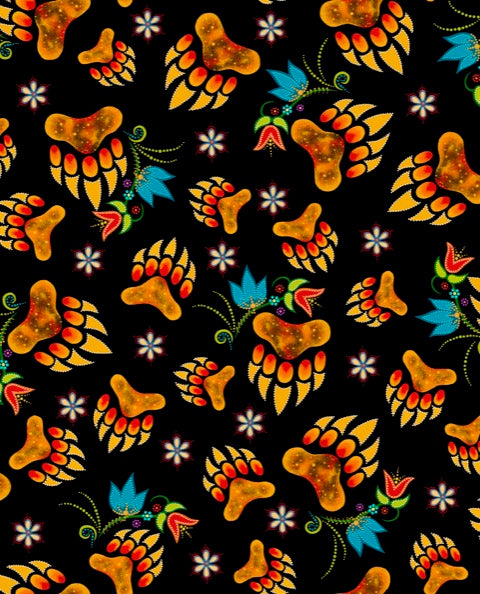 Revelation Bright TMD0002 - Black 100% Cotton Designer