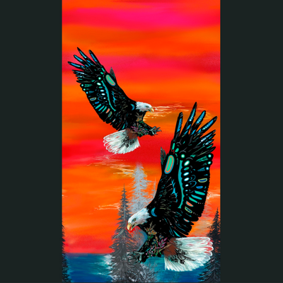 Free Spirit KE0002D - Orange 100% Cotton Designer