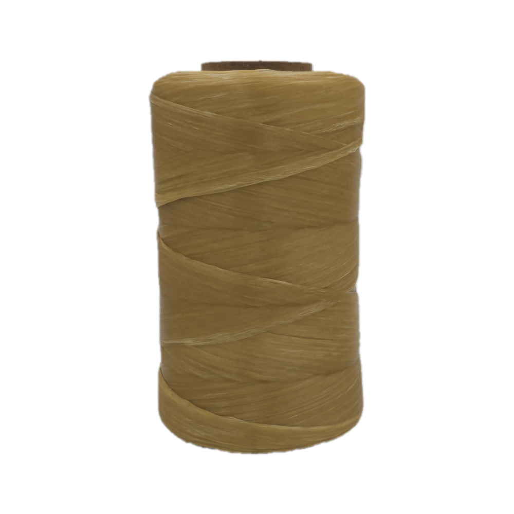 8oz - Flat Synthetic Sinew · Natural ~ 265yd