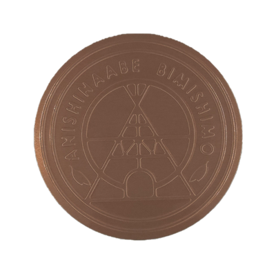 Child Jingle lids/Anishnaabe Bimishimo / Made in Canada (100 pcs)