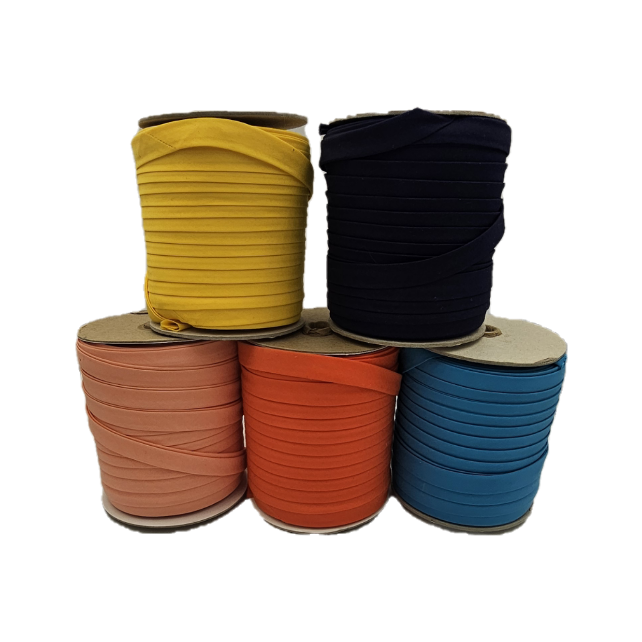13 mm - Double-Folded Biais Tape - 65% Poly/35%Cotton