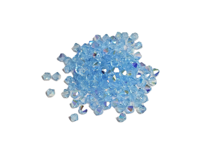 4x4 mm - Preciosa® - Crystal beads ''Machine Cut'' / ≈144pcs