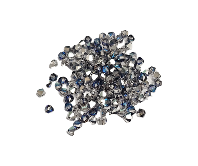 4x4 mm - Preciosa® - Crystal beads ''Machine Cut'' / ≈144pcs