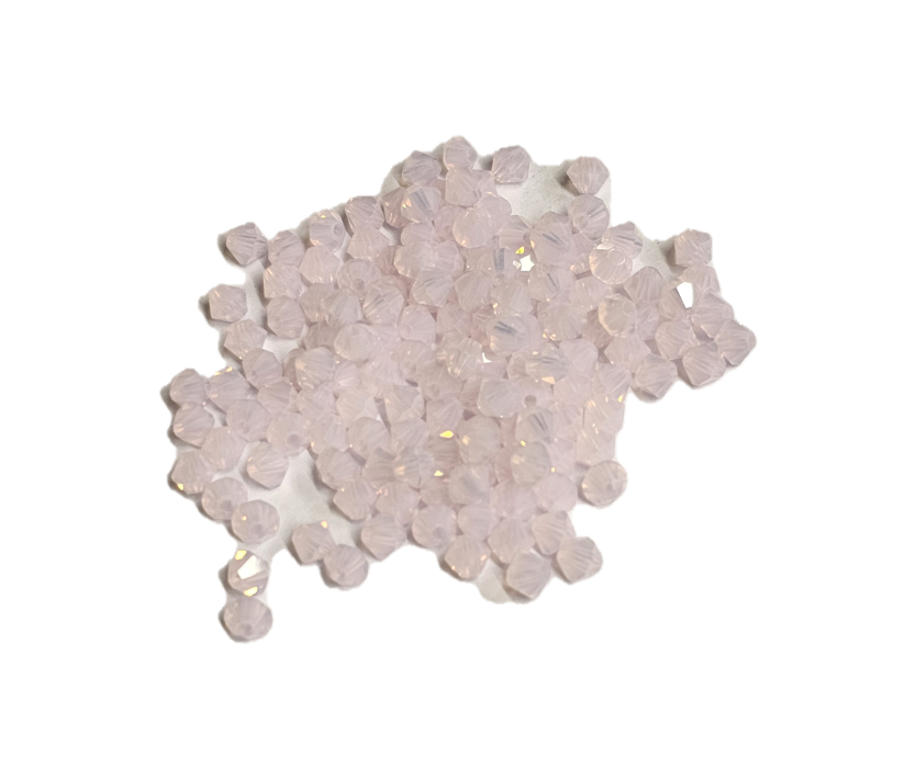 4x4 mm - Preciosa® - Crystal beads ''Machine Cut'' / ≈144pcs