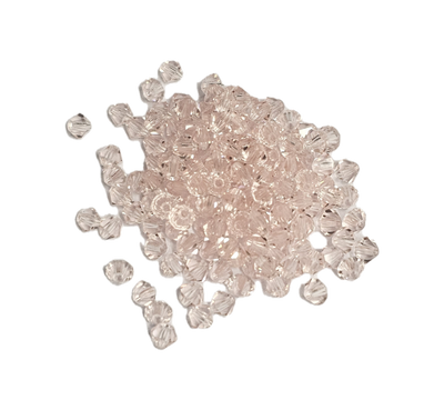 4x4 mm - Preciosa® - Crystal beads ''Machine Cut'' / ≈144pcs