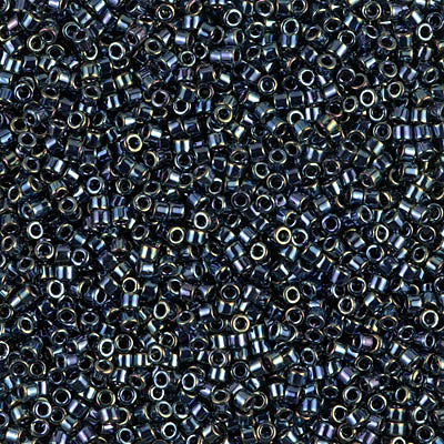 Miyuki Delica 11/0 - DB0006 Opaque Gunmetal Iris