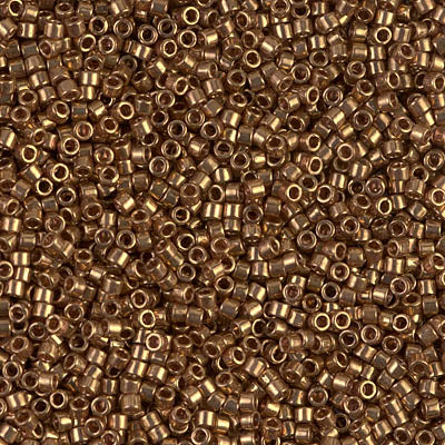 Miyuki Delica 11/0 - DB0022L  Light Bronze Metallic
