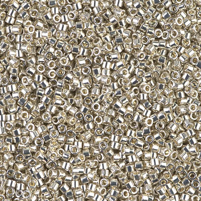 Miyuki Delica 11/0 - DB0035  Silver Galvanized