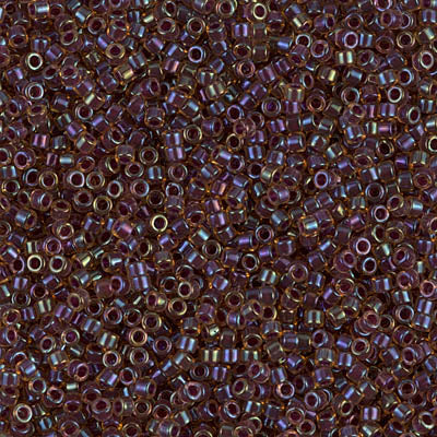 Miyuki Delica 11/0 - DB0061  Wine AB Lined-Dyed