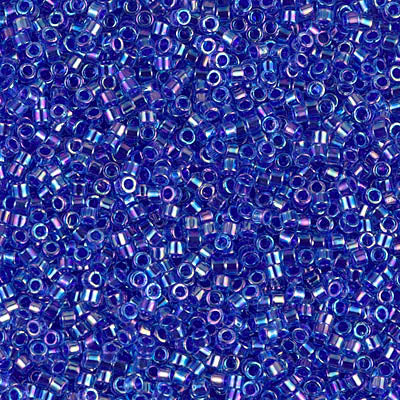 Miyuki Delica 11/0 - DB0063 Blue Violet AB Lined-Dyed
