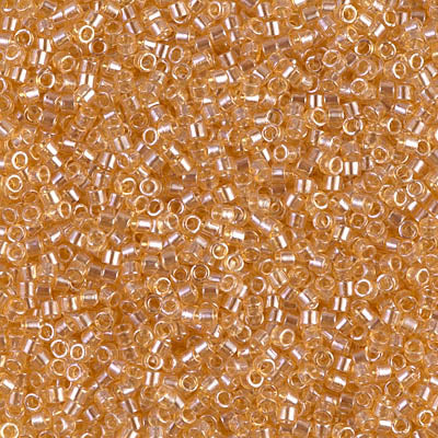 Miyuki Delica 11/0 - DB0099 Light Amber Luster