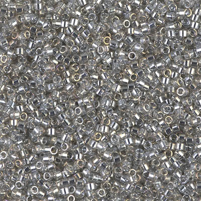Miyuki Delica 11/0 - DB0114 Silver Grey Gold Luster