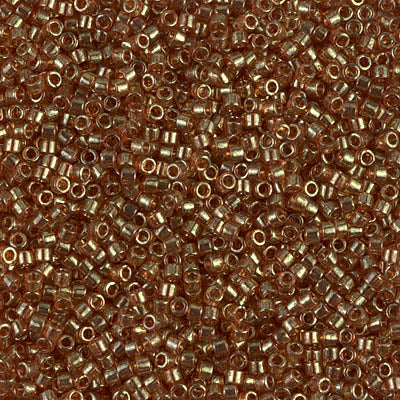 Miyuki Delica 11/0 - DB0121 Light Topaz Gold Luster