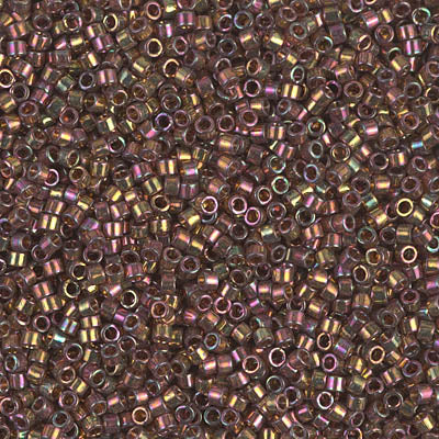 Miyuki Delica 11/0 - DB0126  Cinnamon Rainbow Gold Luster