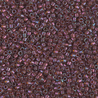 Miyuki Delica 11/0 - DB0129  Pink Topaz Gold Luster