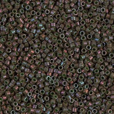 Miyuki Delica 11/0 - DB0131  Dark Olive Luster