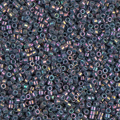 Miyuki Delica 11/0 - DB0134  Purple Gray Rainbow
