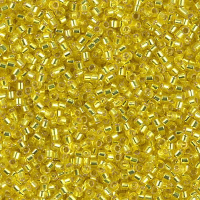Miyuki Delica 11/0 - DB0145 Yellow Silver Lined