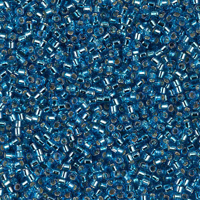 Miyuki Delica 11/0 - DB0149 Capri Blue Silver Lined
