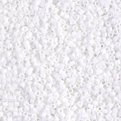Miyuki Delica 11/0 - DB0200 Chalk White