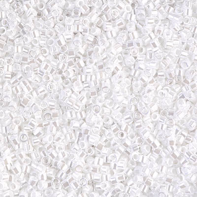 Miyuki Delica 11/0 - DB0201  White Pearl Luster