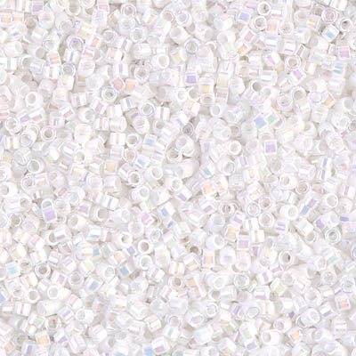 Miyuki Delica 11/0 - DB0202 White Pearl AB