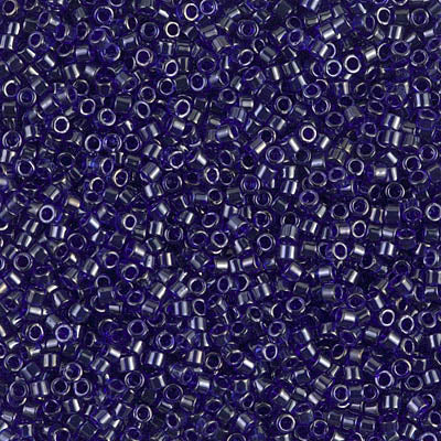 Miyuki Delica 11/0 - DB0277  Cobalt Blue Lined-Dyed