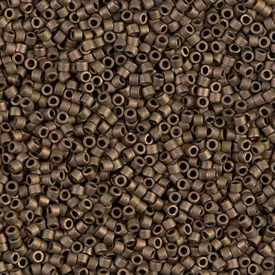 Miyuki Delica 11/0 - DB0322  Bronze Matte Metallic