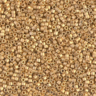 Miyuki Delica 11/0 - DB0331 Bright Gold 24kt Matte Plated
