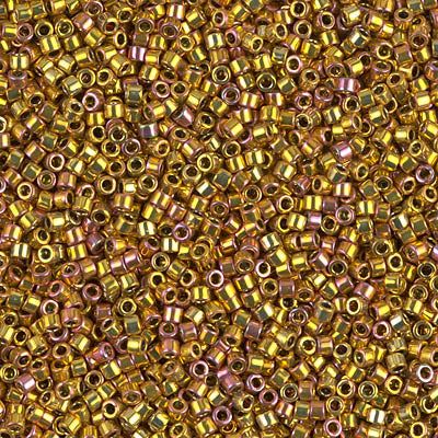 Miyuki Delica 11/0 - DB0501 24Kt Gold Iris