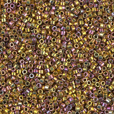Miyuki Delica 11/0 - DB0507 24Kt Pink Gold Iris